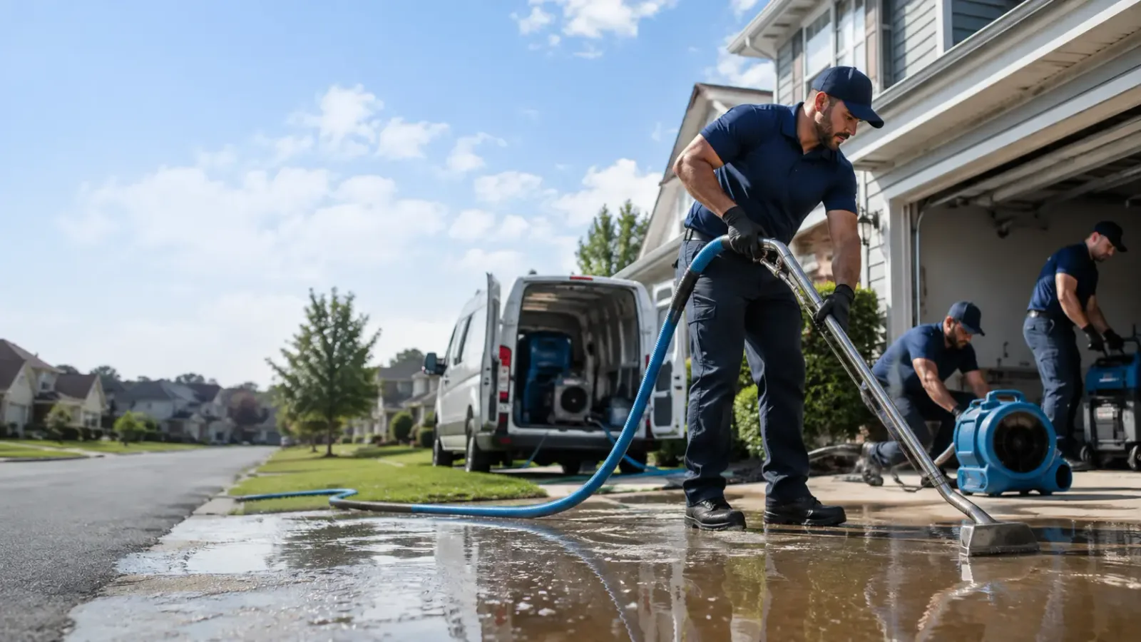 Flood Damage Restoration in Mayflower, AR